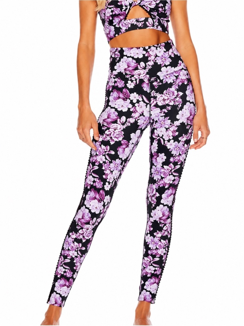 Beach Riot Kat Fairy Floral High-Rise Leggings